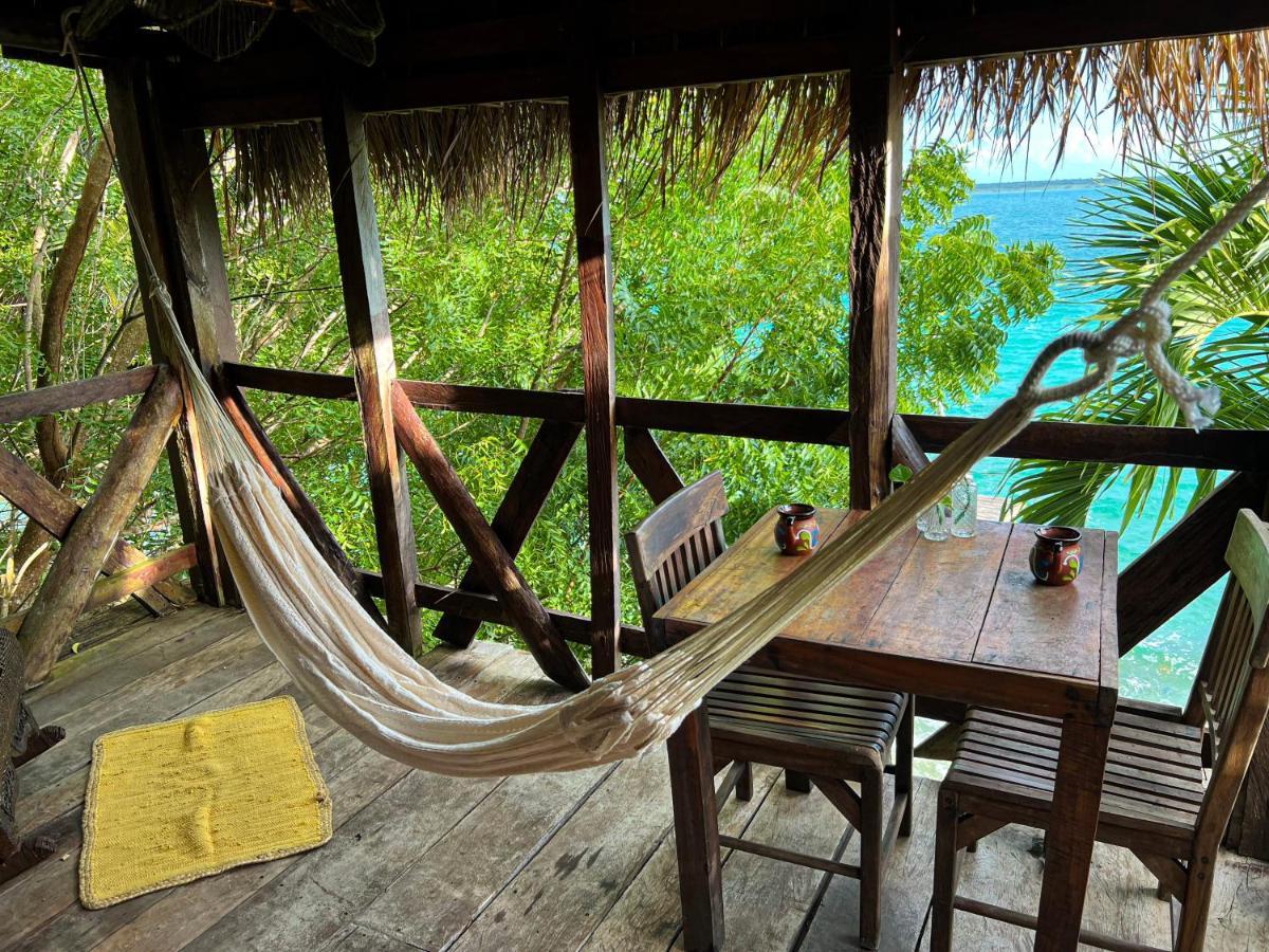 Villa Santuario Lake Front Oasis Bacalar Esterno foto