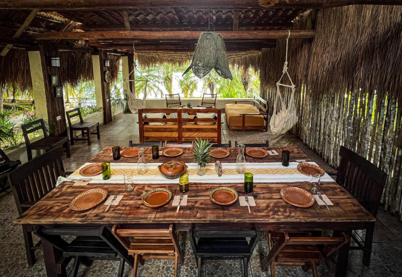 Villa Santuario Lake Front Oasis Bacalar Esterno foto