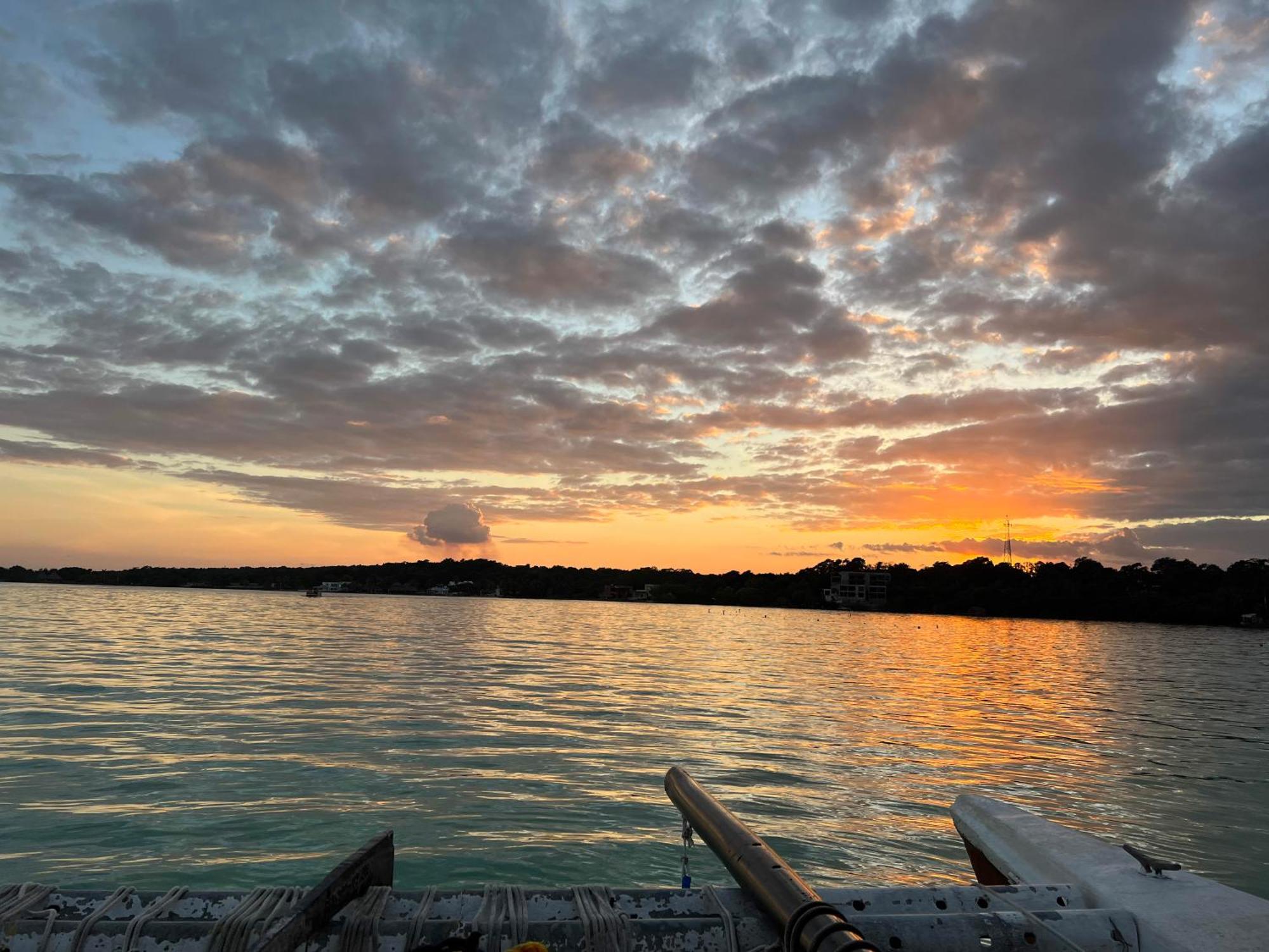 Villa Santuario Lake Front Oasis Bacalar Esterno foto