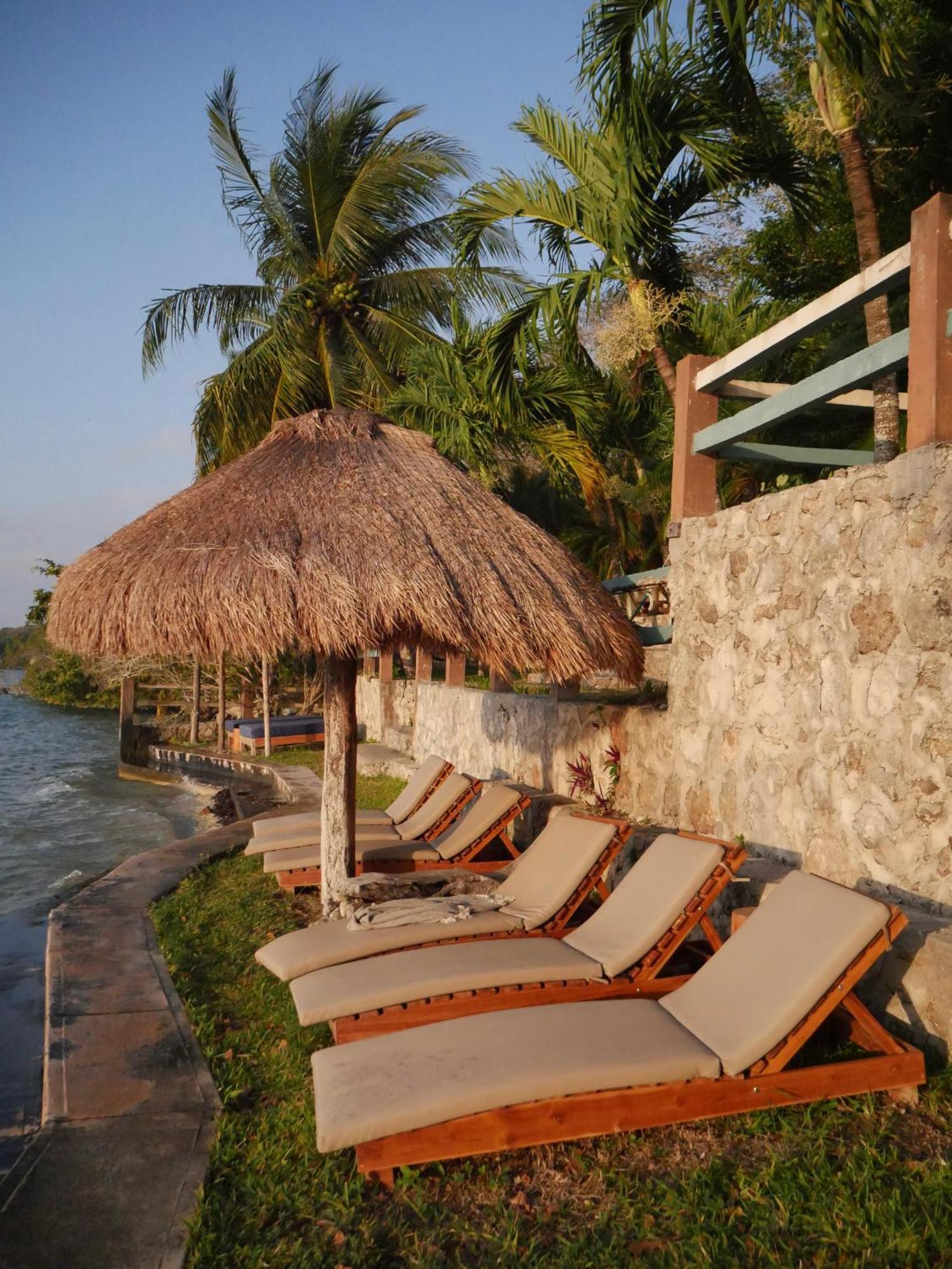 Villa Santuario Lake Front Oasis Bacalar Esterno foto