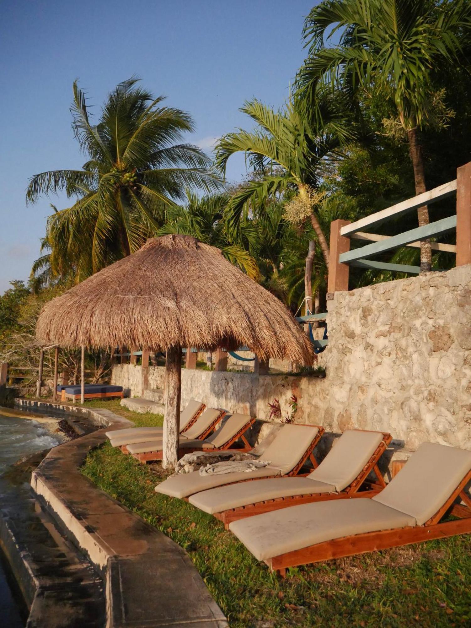 Villa Santuario Lake Front Oasis Bacalar Esterno foto