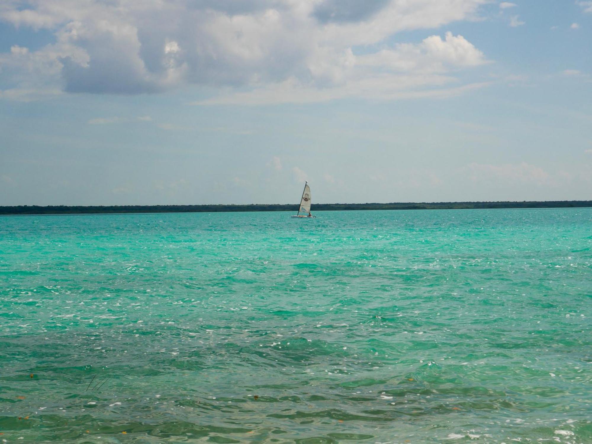 Villa Santuario Lake Front Oasis Bacalar Esterno foto