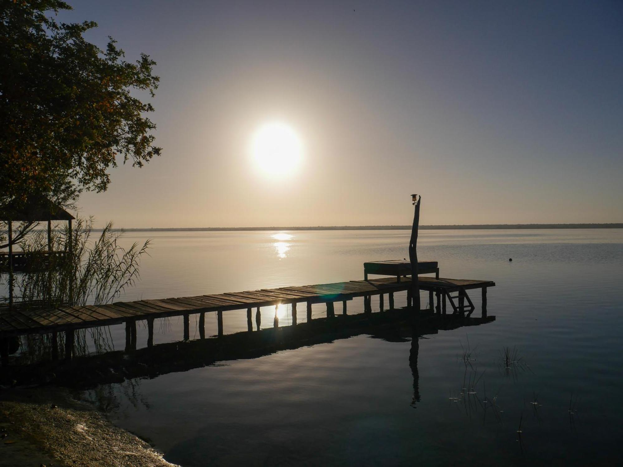 Villa Santuario Lake Front Oasis Bacalar Esterno foto
