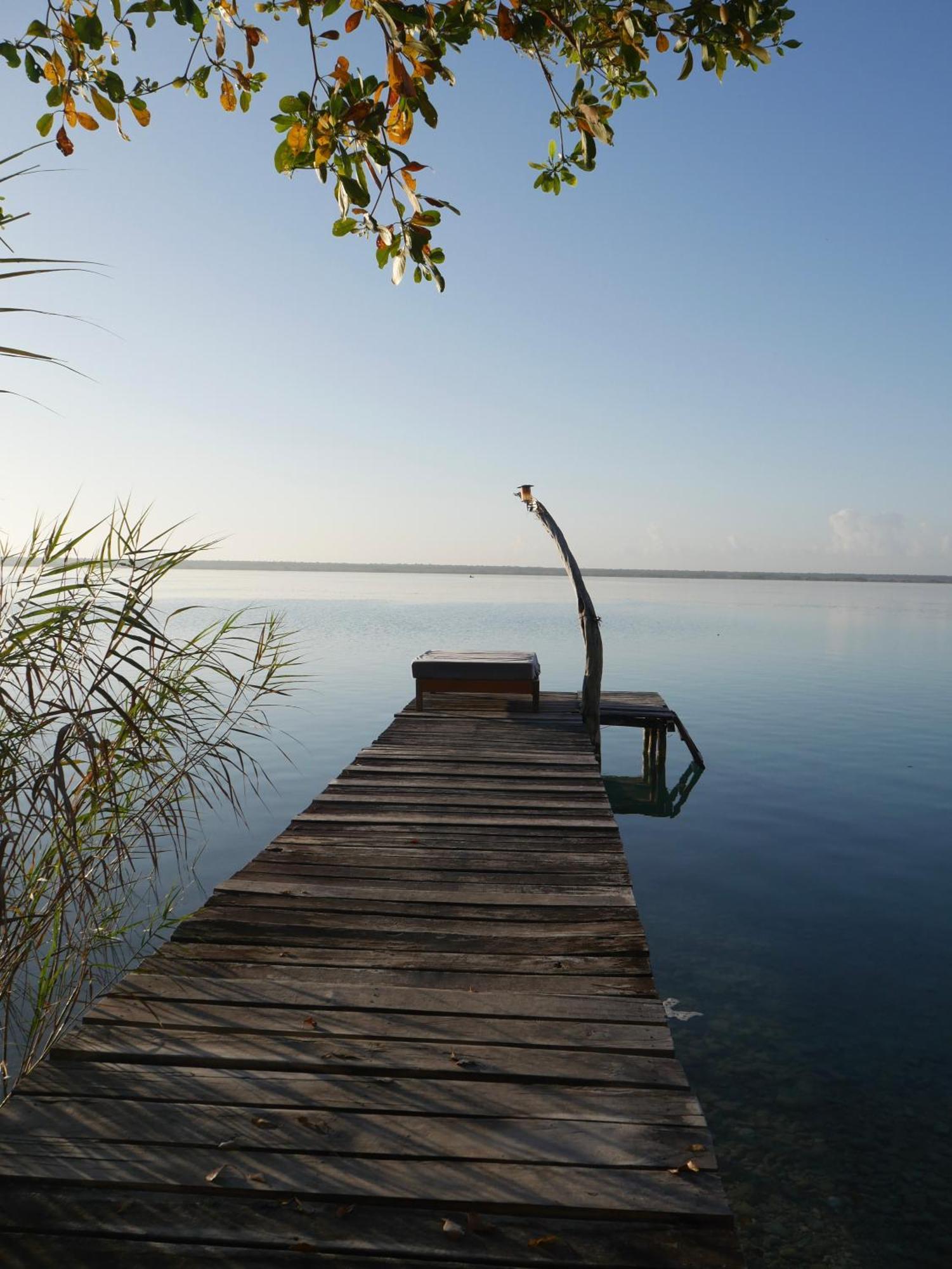 Villa Santuario Lake Front Oasis Bacalar Esterno foto