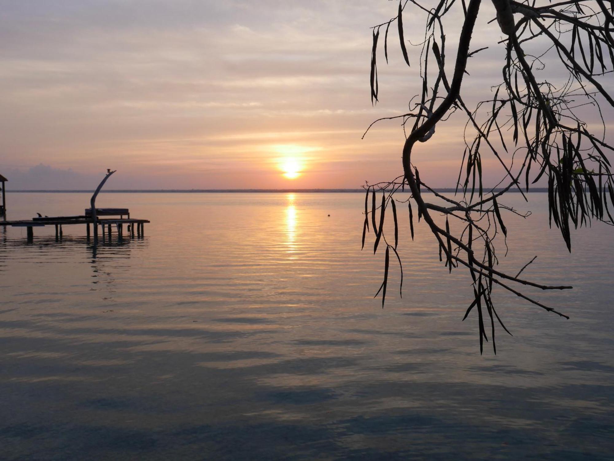 Villa Santuario Lake Front Oasis Bacalar Esterno foto
