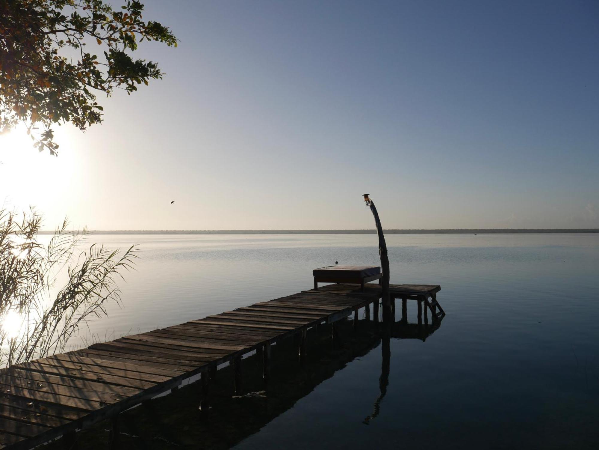Villa Santuario Lake Front Oasis Bacalar Esterno foto
