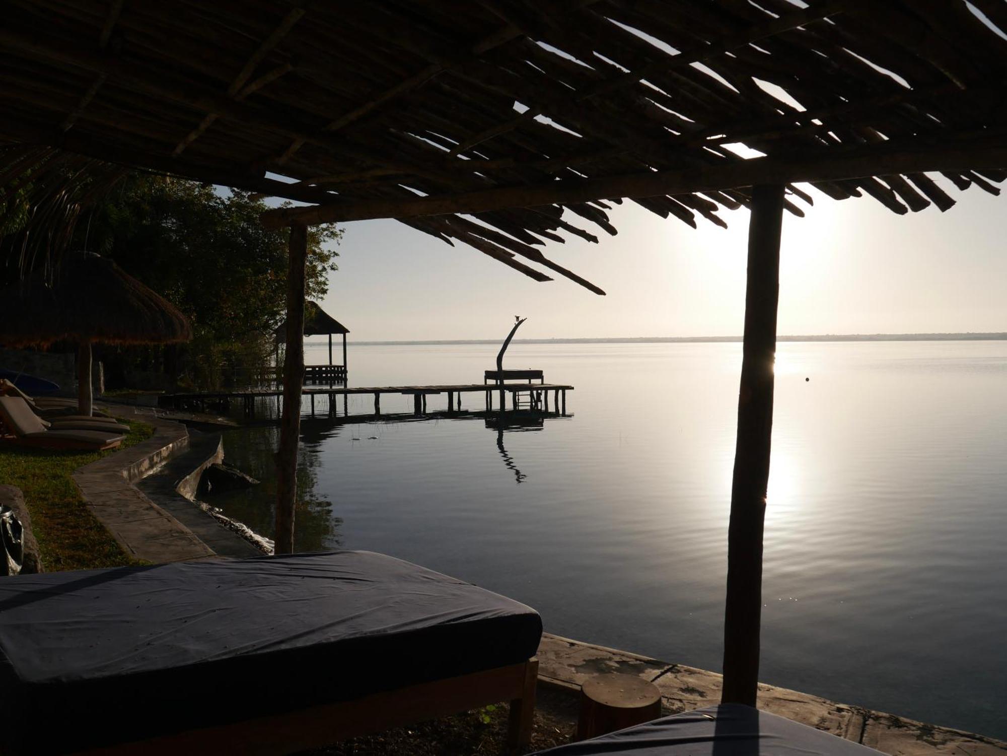 Villa Santuario Lake Front Oasis Bacalar Esterno foto